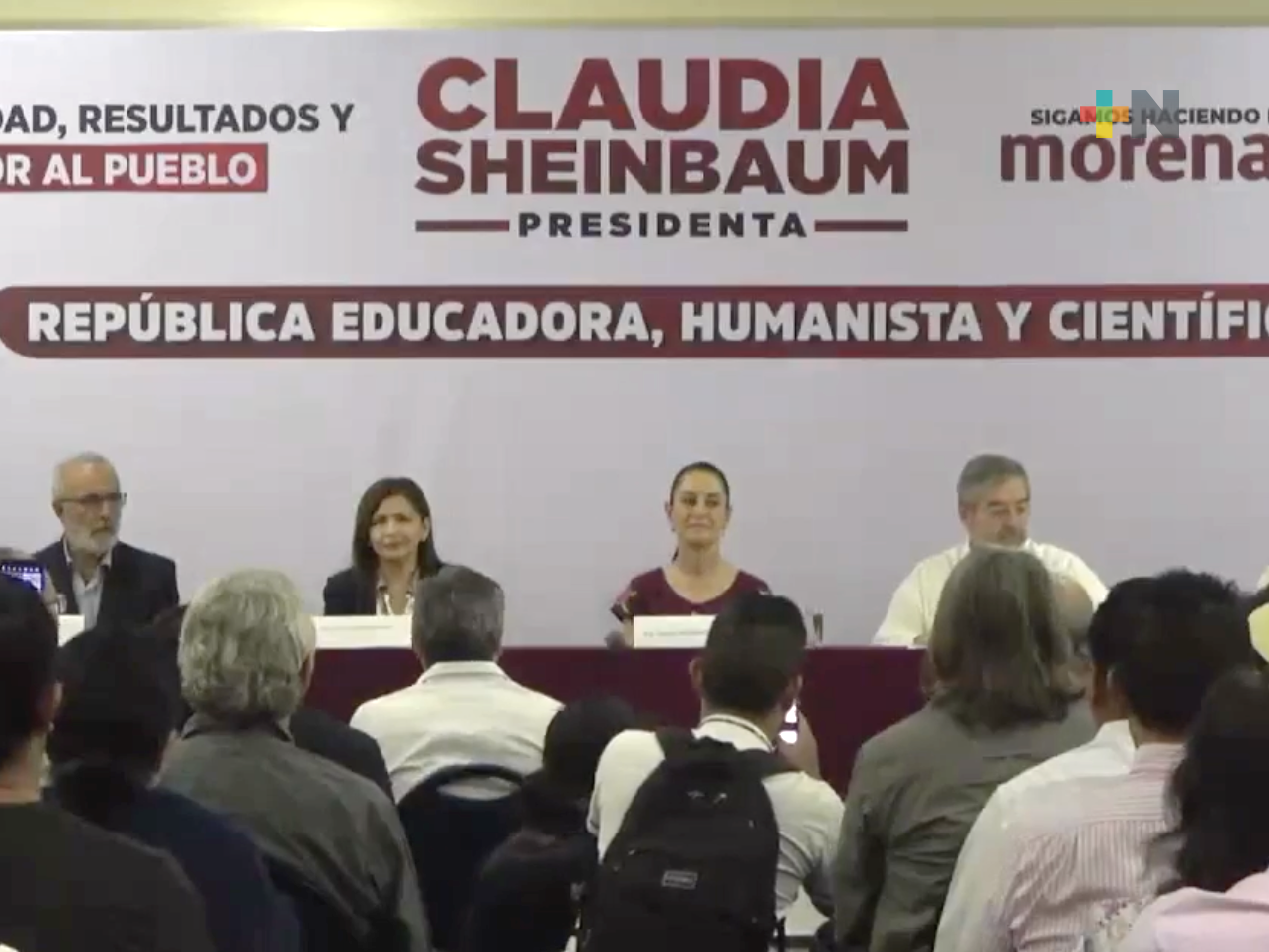 Claudia Sheinbaum presentó plan «República Educadora, Humanista y Científica»